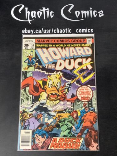 Howard The Duck 14 Marvel Comics 1977 Son Of Satan Homage