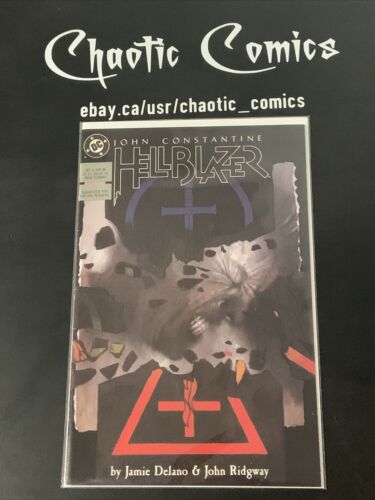 John Constantine Hellblazer 6 DC Comics 1988 Back Cover Ad For The Killing Joke!