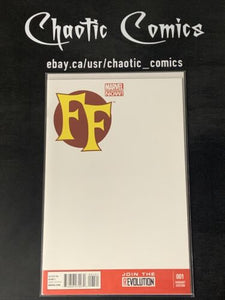 FF 1 Marvel Comics 2013 Fantastic Four Blank Sketch Variant Cover