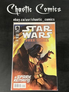 Star Wars Dark Times 1 Dark Horse Comica 2013 Darth Vader!