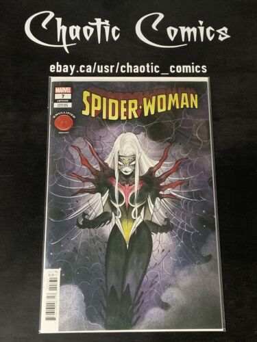 Spider-woman 7 Marvel Comics 2021 Peach Momoko Knullified Variant!