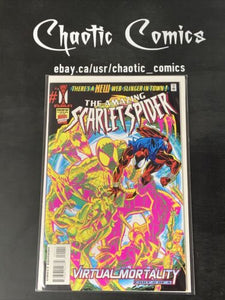 The Amazing Scarlet Spider 1 Marvel Comics 1995 Mark Bagley!