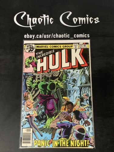 The Incredible Hulk 231 Marvel Comics 1979 1st App Of Fred Sloan!