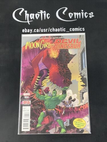 Moon Girl And Devil Dinosaur 4 Marvel Comics 2016 Amy Reeder Disney + Series!