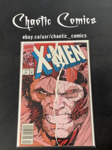 X-Men 7 Marvel Comics 1992 3rd App Of Omega Red! Very Scarce Newsstand!