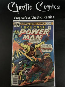 Luke Cage Power Man 32 Marvel Comics 1976 1st App Of Wildfire