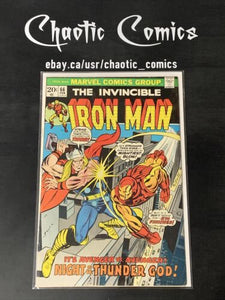 Iron Man 66 Marvel Comics 1974 Classic Cover By Gil Kane, Iron Man Vs Thor!