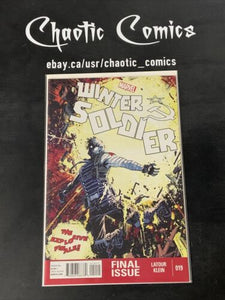 The Winter Soldier 19 Marvel Comics 2013 Scarce Final Issue In Series!