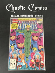 The New Mutants Annual 6 Marvel 1990 1st Cameo App Of Shatterstar!