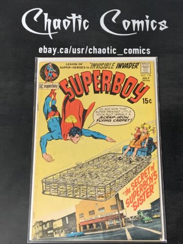 Superboy 176 DC Comics 1971 VERY Early Partial Photo Cover!