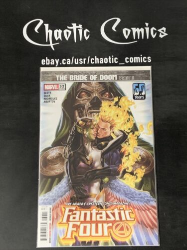 Fantastic Four 32 LGY 677 Marvel2021 Beautiful Doctor Doom Cover By Mark Brooks!