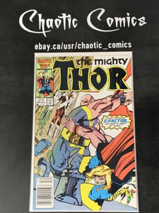 The Mighty Thor 374 Newsstand Marvel 1986  1st App Of The Endless Desert!