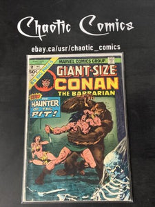 Giant Size Conan The Barbarian #2 Marvel Comics 1974